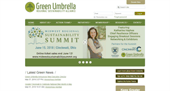 Desktop Screenshot of greenumbrella.org